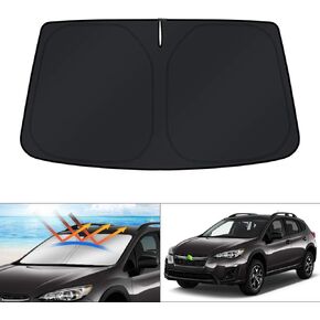 KUST Windshield Sun Shade for 2013 2014 2015 2016 2017 Subaru Crosstrek Sunshade Foldable Sun Visor Protector Blocks UV Rays Keep Your Car Cooler