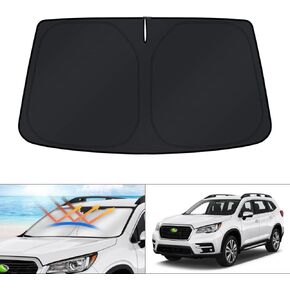 KUST Windshield Sun Shade for 2019-2024 Subaru Ascent Accessories Window Sunshade Sun Visor Protector Foldable Blocks UV Rays Keep Your Car Cooler