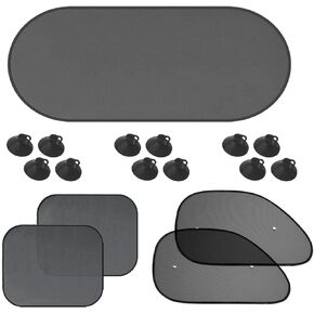 Rear Window Sunshade, 19.6"x39.3"- Car Window Shades for Rear Windows Protection from Sun UV Rays & Heat, Baby Rear Window Car Sun Shades, Rear Window Sun Shade for Car Block Sunlight