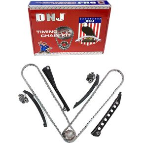 DNJ TK4173 Timing Chain Kit for 2002-2016/ Ford, Lincoln/E-150, E-250,Super Duty, Excursion, Expedition, F-150, F-250 Super Duty, F-350 Super Duty, Mark LT, Navigator/ 5.4L,6.8L, SOHC V8,V10