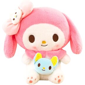 15.7" Cute Anime Plush Doll, Lovely Plush Stuffed Animal, Anime Cute Soft Plush Figure Toy, Pillow Plush Gift Filler Birthday Gift for Kids (Cinna)