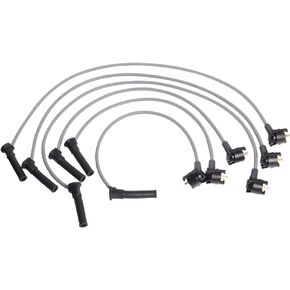 ENA Spark Plug Wire Set Compatible with Ford Mazda Explorer Ranger B4000 2001 2002 2003 2004 2005 2006 2007 2008 2009 2010 2011 4.0L Replacement for 26686 WR6082 WFOR09 6686