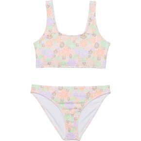 Roxy Girls' All About Sol Cropped Swimsuit Set
