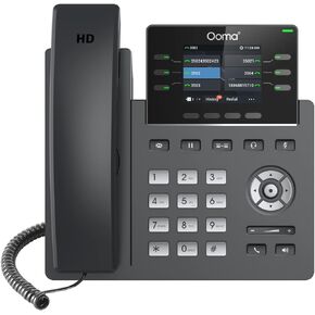 Ooma Office 2613 Business IP Desk Phone. Works Ony with Ooma Office Cloud-Based VoIP Phone Service with Virtual Receptionist, Desktop and Mobile app, Videoconferencing. Subscription Required.