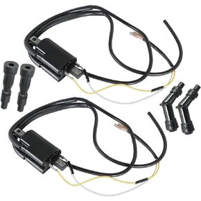 labwork Ignition Coils and Spark Plug Caps Replacement for Honda 750 Four CB750 CB750A F/K 1969 1970 1971 1972 1973 1974 1975 1796 1977 1978 30501-300-003 30502-300-003