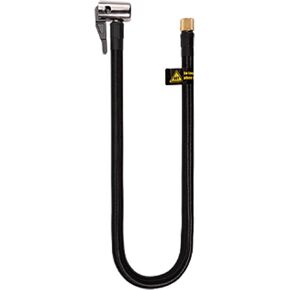 AUTDER Air Hose for AD380 Tire Inflator, Made by Rubber and Zinc Alloy-Black