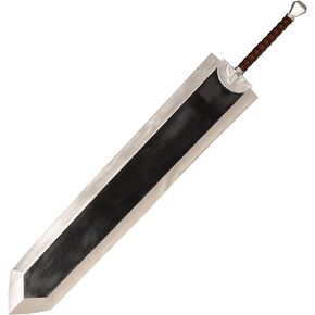 51 inch Anime Berserk Guts Dragon Great Sword,PVC Material Reproduction Details,for Display,Collection,Stage Performance