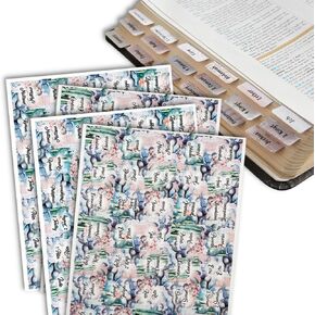 علامات الكتاب المقدس الصبار للتدوين والفهرسة، لوازم القراءة المسيحية للنساء والفتيات للدراسات الكتابية، عبوتان