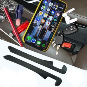 Mighty Way Best Car Seat Gap Filler, Universal Fit, 2 Pieces PU in Saudi Arabia