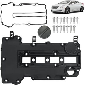 SEINECA 55573746 Camshaft Engine Valve Cover & Gasket Set Compatible with Chevy Cruze Volt Trax 2011-2019, 25198874 (Only Fit 1.4L Engine)