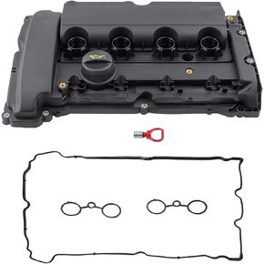 New Engine Valve Cover Gasket Set Replacement For Mini Cooper S JCW R58 R59 R55 R56 R57 1.6L N14 Turbocharged Engine Replace 11127646555, 11127561714, 11127572854, 11127585907, 11127572851
