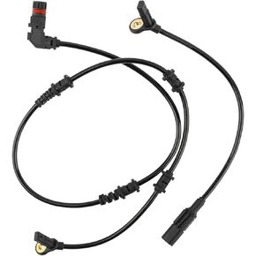 Front/Rear Left/Right ABS Wheel Speed Sensors Compatible with for Mercedes-Benz GL320/GL350/GL450/GL550/ML320/ML350/ML450/ML500/ML550/ML63 AMG/R320/R350/R500/R63 AMG ALS365 ALS376 Set of 2 in Saudi Arabia
