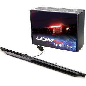 عدسة iJDMTOY المدخنة 54-SMD شريط إضاءة LED خلفي كامل للباب الخلفي، متوافق مع شيفروليه سيلفرادو 2500HD 3500HD GMC Sierra 2500 3500 ثنائيًا