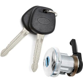 Fuel Filler Lid Lock Cylinder 69058-35140 Replacement for Toyota Tacoma 1995-2004 Tundra 2000-2003 4Runner 1991-1995