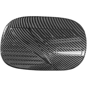 Carbon Fiber ABS Fuel Tank Cover Oil Gas Cap Fuel Filler Door Trim Cover Decal Sticker For 2017-2024 Kia Stinger Accessories