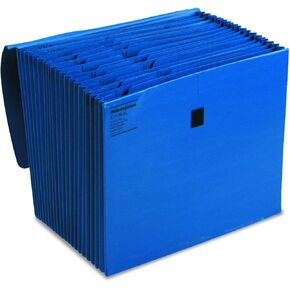 ويلسون جونز C7117ABL ،ColorLife Expanding A-Z Files with Hook & Loop ،26 جيبًا ،Letter ،أزرق داكن in Kuwait