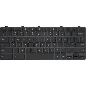Replacement Keyboard with US Layout for Dell Chromebook 11 3100 Dell Chromebook 11 5190 3110 Assembly 10RFXCF 0H06WJ Black