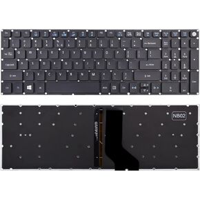 TLBTEK Keyboard Replacement with Backlight Compatible with Acer Aspire 3 A315-21 A315-31 A315-51 A315-51Z A315-52,Aspire 5 A515-51G N17C4 A517-51G,Aspire 6 A615-51G,Aspire 7 A715-71G A717-71G A717-72G
