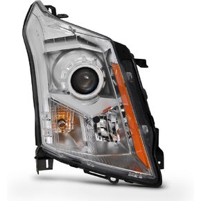 ACANII - For [Halogen Model Only] 2010-2016 Cadillac SRX Projector Headlights Headlamps Pair Driver & Passenger Side