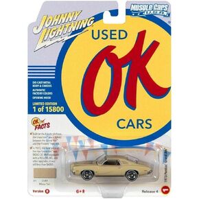 JLMC028B-1 Johnny Lightning 1973 Pontiac Grand Am Mesa Tan