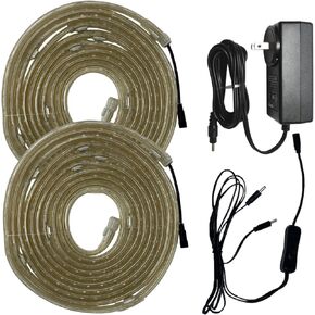 LED Lift Light Kit 15 Foot Set with 2 Light Strips Automotive Lift