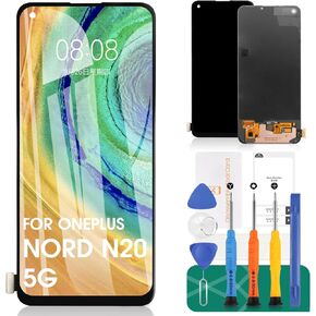 OLED for Oneplus Nord N20 5G Screen Replacement for Oneplus Nord N20 5G LCD Display for Oneplus Nord N20 5G Digitizer Touch Screen LCD Assembly Repair Kits (No for Nord N200 5G)