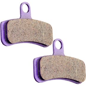 SCITOO Carbon Fiber Brake Pads Fit Dyna/for Fatboy/Softail/for Fatboy Lo/Heritage Softail/Night Train/Rocker/Rocker C
