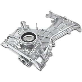 A-Premium Engine Timing Cover with Oil Pump Compatible with Nissan Sentra 1991-1994/1996-1999 NX 1991-1993 200SX 1995-1998 Infiniti G20 1991-1996/1999