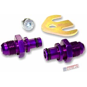Massive Perfekonnection Power Steering Rack -6 AN Conversion Fittings 00-11 compatible w/Ford Focus 03-11 Crown Victoria Panther P71