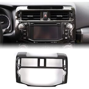 JeCar 4Runner Center Console Navigation Trim Panel Center Console Dashboard Cover Toyota 4Runner for Toyota 4Runner 2010 2011 2012 2013 2014 2015 2016 2017 2018 2019 Carbon Fiber Pattern
