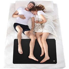 Grounding Mat 23.6x35.4IN Grounding Mat for Bed Grounding Therapy Balances Physical Health Improve Sleep Grounding Yoga Mat