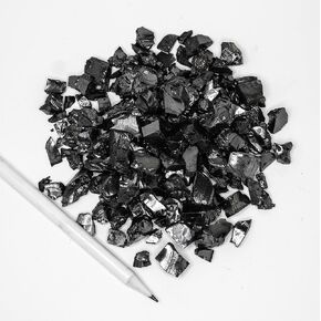 Shungite Club Elite Shungite Stone for Water Purification, Natural Stone for Shungite Water, Healing Crystals, Water Filter Mineral