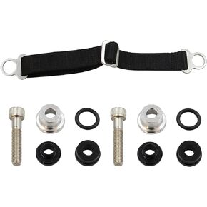 حزام إنقاذ C2 أشرطة مقطورة قابلة للتعديل 330 مم حزام سحب رفع متوافق مع الدراجات النارية والدراجات الترابية CRF WR YZF YZFX RMZ KX أسود in Kuwait