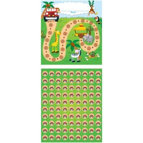 Carson Dellosa Jungle Safari Mini Incentive Charts (148004)