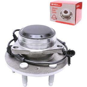 FKG 515054 (2WD ONLY) Front Wheel Bearing Hub Assembly for Chevy Avalanche Silverado Suburban (1500) Express 1500 2500 Tahoe, GMC Sierra 1500 Savana 1500 2500 Yukon, Cadillac Escalade, 6 Lugs Set of 2