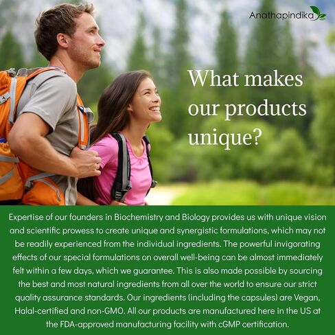 مكمل دعم Anathapindika Super Brain Health 6 في 1، الذاكرة، التركيز والوضوح، فطر عرف الأسد، غوتو كولا، الكولين، الشمندر والمزيد! in Saudi Arabia