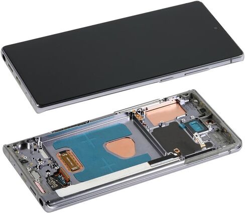 Screen Replacement for Samsung Galaxy Note 20 5G /Note 20 4G SM-N981U, SM-N981A, SM-N981W, SM-N980 6.7" (OLED) LCD Display Digitizer Touch Assembly Repair.(Black with Frame) in Kuwait