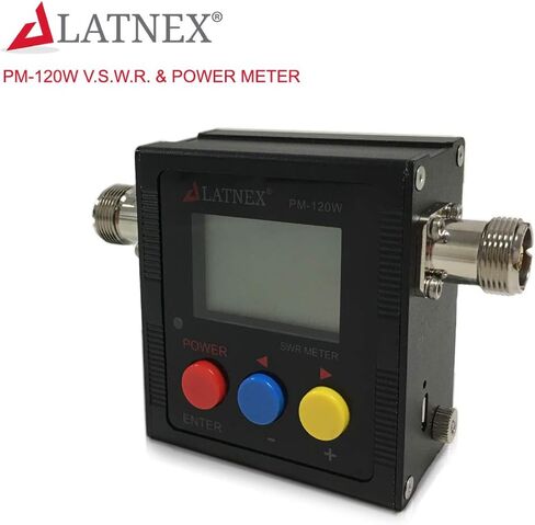 Power SWR Meter Digital VHF UHF Power SWR Meter - HF RF Meter HAM Two-Way Radio (PM-100W) in Saudi Arabia