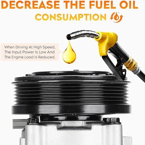 ضاغط مكيف الهواء وقابض مكيف الهواء لسيارة Ford Contour 1995-2000 Escape 2001-2007، Mazda Tribute 2001-2006، Mercury Cougar 1999-2002 Mariner 2005-2007 Mystique 1995-2000 in Kuwait