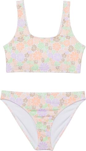 Roxy Girls' All About Sol Cropped Swimsuit Set in Saudi Arabia