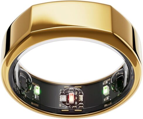 Oura Ring Gen3 Horizon - حلقة ذكية - الحجم الأول مع مجموعة مقاسات Oura - يمكن ارتداؤها لتتبع النوم - معدل ضربات القلب - متتبع اللياقة البدنية - عمر البطارية 5-7 أيام in Kuwait