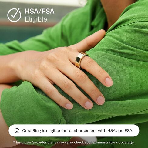 Oura Ring Gen3 Horizon - حلقة ذكية - الحجم الأول مع مجموعة مقاسات Oura - يمكن ارتداؤها لتتبع النوم - معدل ضربات القلب - متتبع اللياقة البدنية - عمر البطارية 5-7 أيام in Kuwait