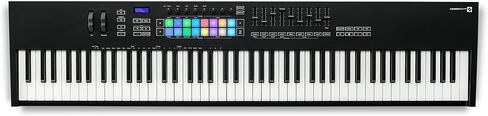 مجموعة وحدة تحكم لوحة المفاتيح Novation Launchkey MK3 88-Key USB MIDI Ableton مع حامل لوحة المفاتيح ودواسة الاستدامة (3 قطع) in Kuwait