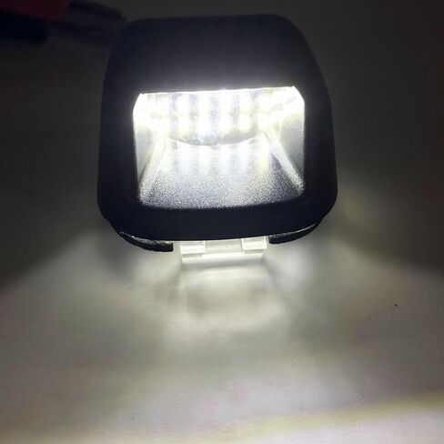 أضواء لوحة ترخيص LED لـ Frontier D40 07-21، Titan وXterra 07-15، Armada 08-15، سوزوكي خط الاستواء 09-12 18 SMD 6500K زينون الأبيض استبدال مصباح العلامة 2 حزمة in Kuwait