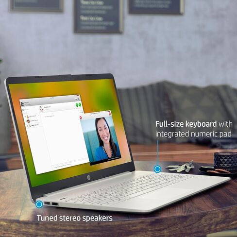 HP 17 17.3" Touchscreen HD+ Business Laptop Computer, 12th Gen Intel 10-Core i7-1255U, 64GB DDR4 RAM, 1TB PCIe SSD, 802.11AC WiFi, Bluetooth 5.0, Backlit Keyboard, Silver, Windows 11 Pro, Tichang in Saudi Arabia