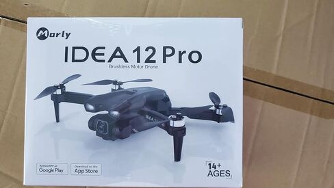 12PRO Drones with Camera Brushless Motor Drone for Adults and Beginner 5G WIFI FPV RC Foldable Quadcopter 135° Adjustable Motorized Camera 1080P HD Maintain altitude APP Control 2 Batteries 30 Minutes in Saudi Arabia