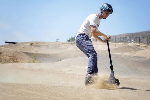 Mongoose Tread Kids and Adult Freestyle Dirt Scooter, 200mm Big Air Filled Tires, Great for Dirt and Gravel, Ages 8 Years and Up, Max Rider Weight 220 Pounds in Saudi Arabia