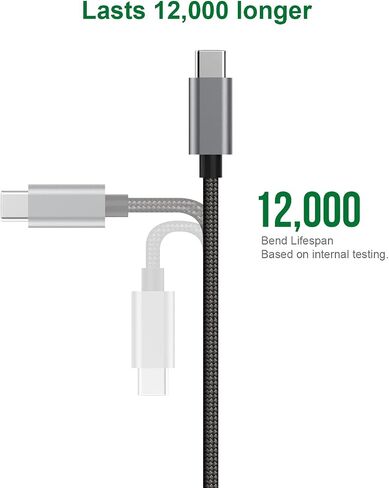 قطعتان من محول كابل USB C إلى USB A OTG المضفر. موصل سلك USB 3.0 A OTG ذكر من النوع C إلى أنثى متوافق مع MacBook Pro Air وGalaxy S20 S20+ S10 Note9 وLG V40 G6 وGoogle Pixel 2 XL والمزيد. in Kuwait
