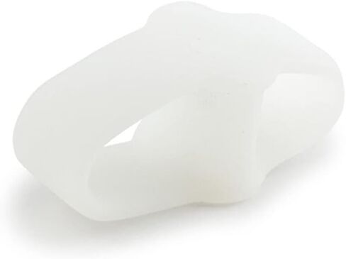 Gel Toe Spacer Toe Seperator, Straighten Overlapping Toes, Hammer Toes, Crooked Toes, Bunions, Universal, 4 Count, Natural in Kuwait