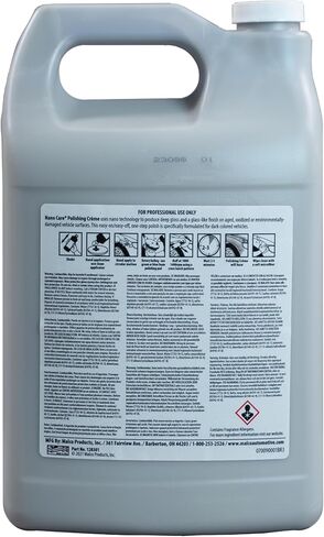 كريم تلميع مالكو نانو كير - ينتج لمعانًا عميقًا على أسطح المركبات المؤكسدة أو المتضررة بيئيًا / 1 جالون (128301) in Kuwait